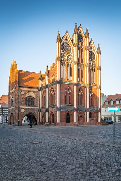 City hall in Tangermünde by Martin Wasilewski