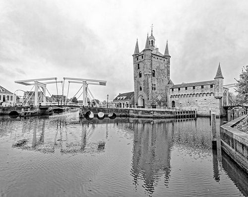 Buitenhaven met stadspoort Zierickzee