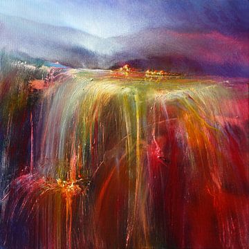 Überfluss - der goldene Wasserfall von Annette Schmucker