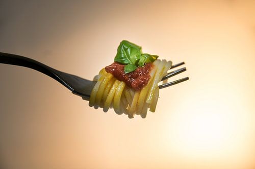 Pasta tijd, stilleven fotografie