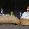 miniatuur world the fitnessclub eten voedsel taart little people sur Groothuizen Foto Art
