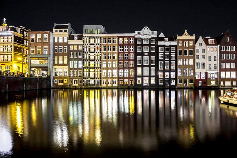 Damrak, Amsterdam by Brian Sweet