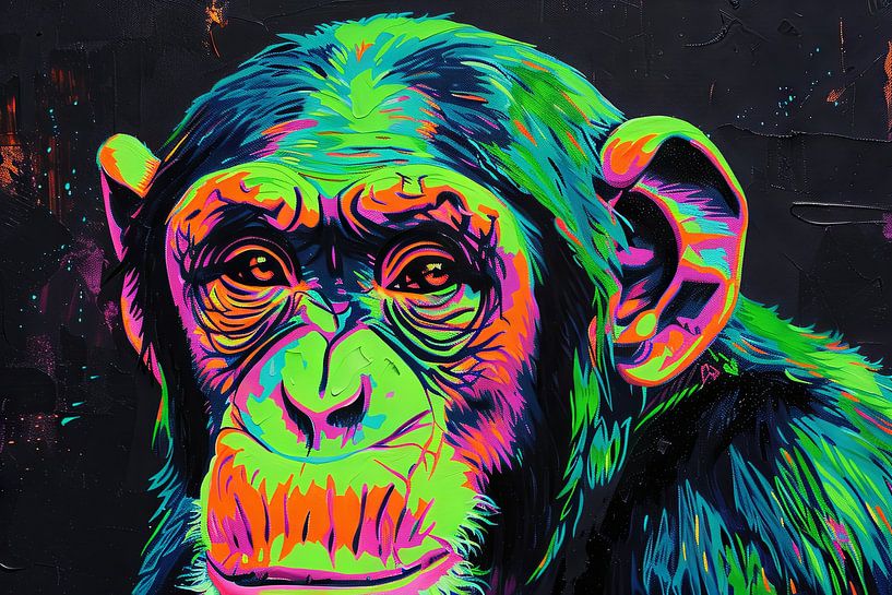 Monkey by Poster Art Shop