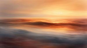 Sonnenuntergang über dem Mittelmeer