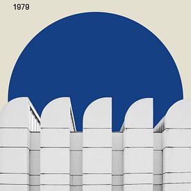 Bauhaus Archiv - Architektur Drucken von MDRN HOME