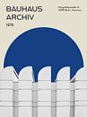 Bauhaus Archiv - Architektur Drucken von MDRN HOME Miniaturansicht