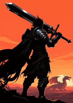 Shadow of the Dragon Hunter by bob rendy
