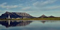 Milnerton Lagoon and Table Mountain