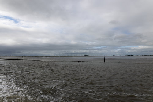 Foto's van Bensersiel en het Noordzee-eiland Langeoog.