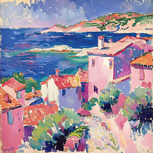 Henri Matisse inspired landscape