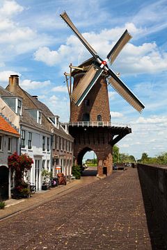 The windmill of Wijk bij Duurstede, The Netherlands