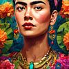 kleurrijke Frida van Dreamy Faces