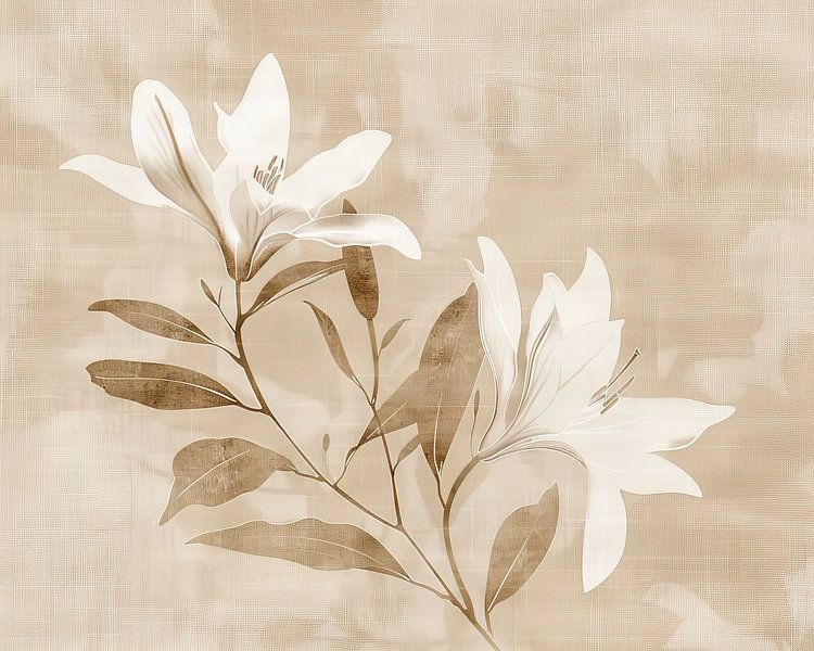 Blossoms in Timeless Hue van Modern Collection