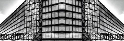 Berlijn architectuur zwart wit