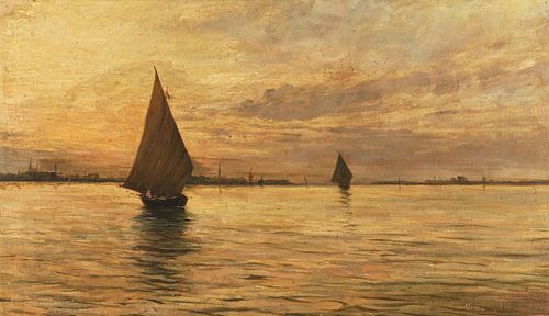 Sails on the sea, Pietro Fragiacomo