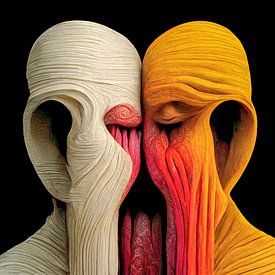 Intimate trust. (Modern Art) by Joachim Neumann