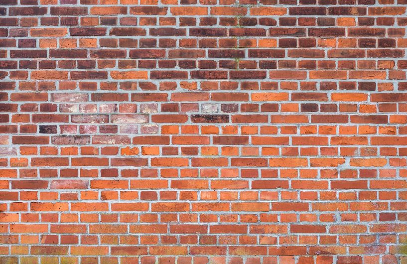 Oude rode bakstenen muur achtergrond textuur, close-up van Alex Winter