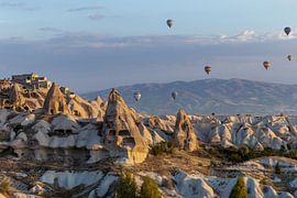Luchtballonnen in Cappadocië