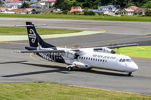 Air New Zealand Airbus ATR-72 am Flughafen Wellington. von Jaap van den Berg
