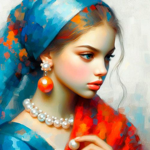 La fille à l'oreille de perle. 1