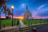 Church of Den Hoorn on Texel. by Justin Sinner Photography (Photographer on Texel) thumbnail