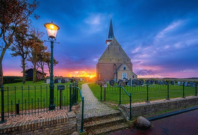 Church of Den Hoorn on Texel. by Justin Sinner Photography (Photographer on Texel)