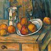 Stillleben mit Obst und Milchkännchen, Paul Cézanne von Liszt Collection