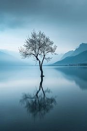 Baumspiegelung im See