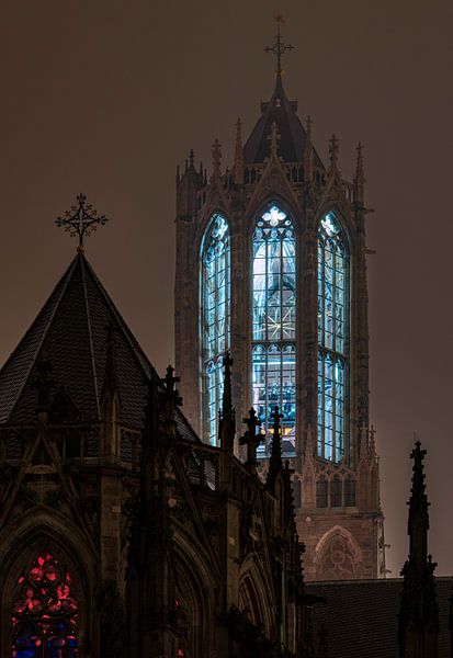 Laterne, Turm der Kathedrale. von Verliefd op Utrecht