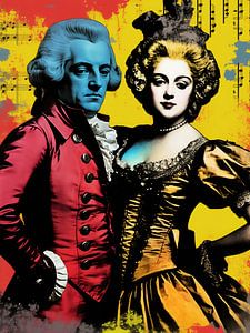 Mozart und Madonna | Zwei Pop Stars in Pop Art