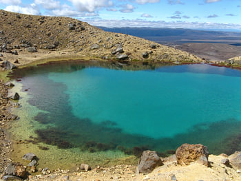 Les eaux émeraude du Tongariro