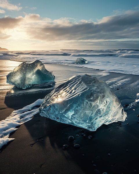 Eisberg von fernlichtsicht