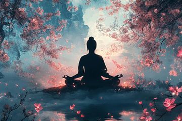 meditation japan by Egon Zitter