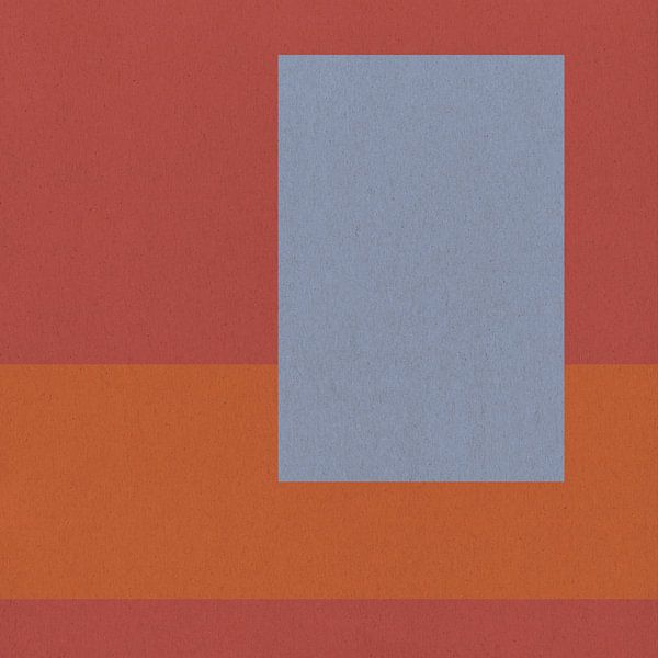 Geometric abstract art inspired by Josef Albers by Dina Dankers