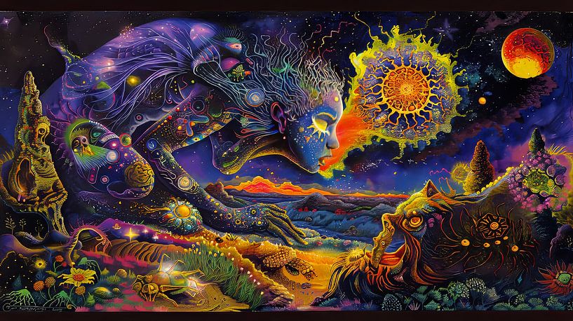 Fantaisie Flowerpower par Egon Zitter