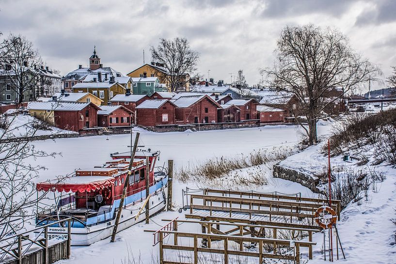 Winter landscape by Math Eijssen
