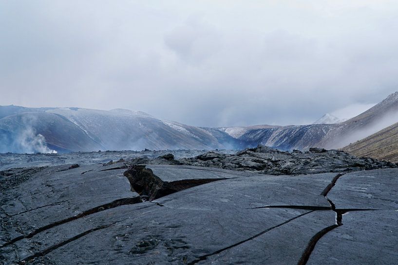 Fresh lava landscape by Ellen Zwagerman