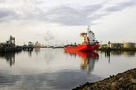 De Med Adriatic in de haven van Europoort by Alice Berkien-van Mil thumbnail