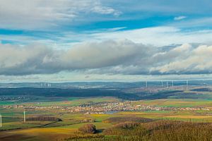 Winterwanderung durch die schöne Vorderrhön bei Mansbach