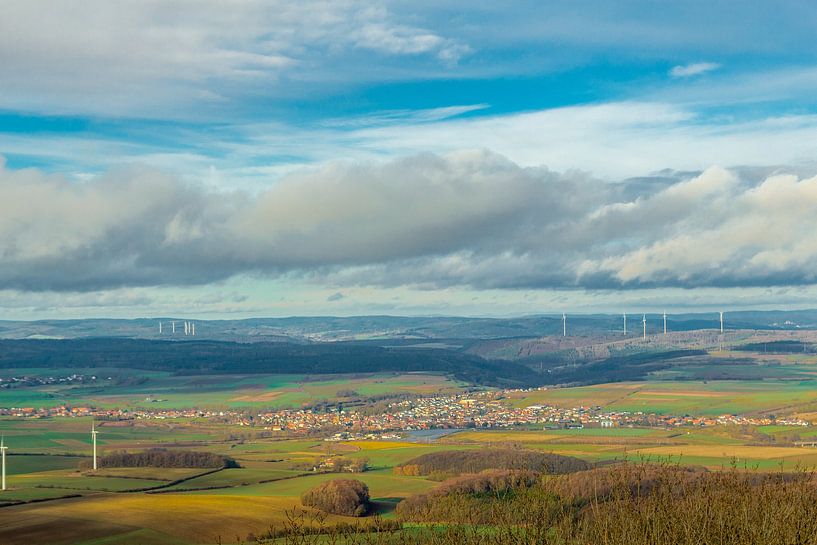 Winterwanderung durch die schöne Vorderrhön bei Mansbach von Oliver Hlavaty