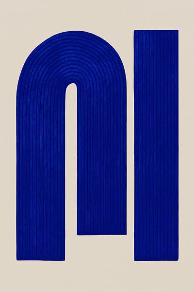 Indigo Fold No 02 von Treechild