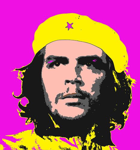 Image popart du révolutionnaire Ché Guevara