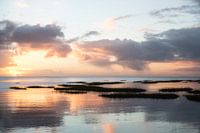 Waddenzee zonsopgang bij Schiermonnikoog