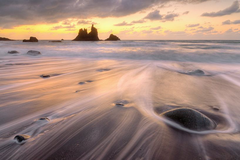 Playa de Benijo auf Teneriffa von Michael Valjak