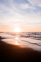 coucher de soleil sur texel