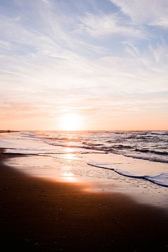 zonsondergang op texel