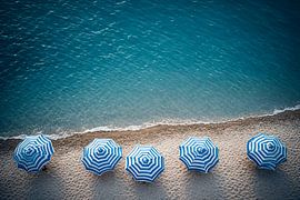 A summer's day on the beach and the Mediterranean. by Studio Jet