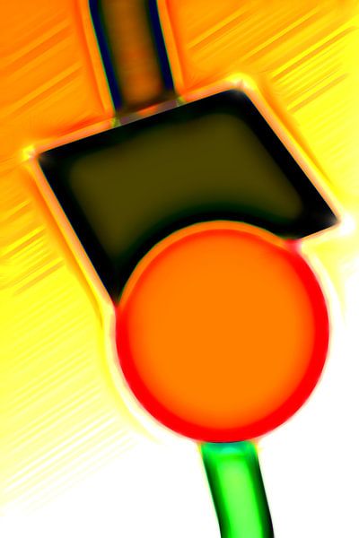 Geometric Abstract by Karl-Heinz Lüpke