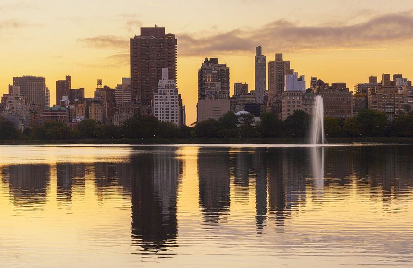 Sunrise Central Park New York City - USA by Marcel Kerdijk