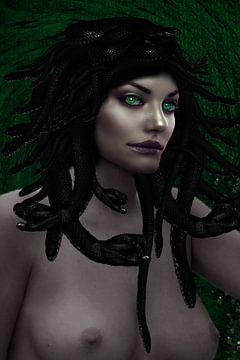 Green Eyed Medusa